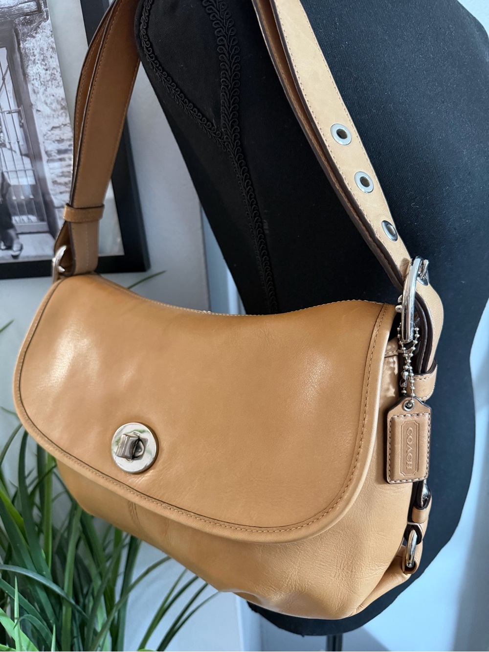 Coach Legacy Turnlock Flap Bag - Picture 13 of 16